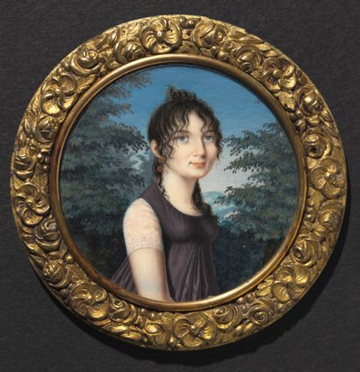 Portret van een Vrouw, ca. 1805 door Unbekannt