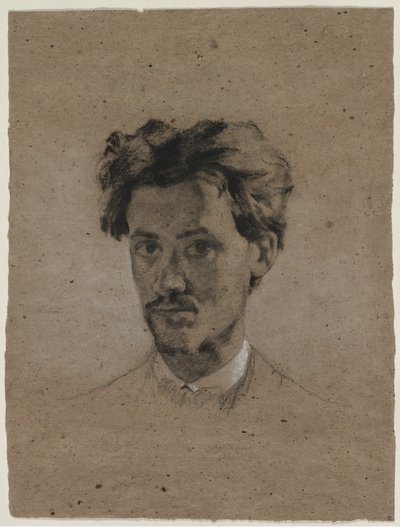 Portret van een jonge man, ca. 1865-1875 door Unbekannt
