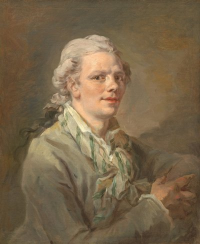 Portret van een jonge man, mogelijk ca. 1770 door Unbekannt