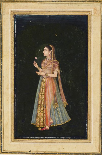 Portret van een dame, 1620-1630 door Unbekannt