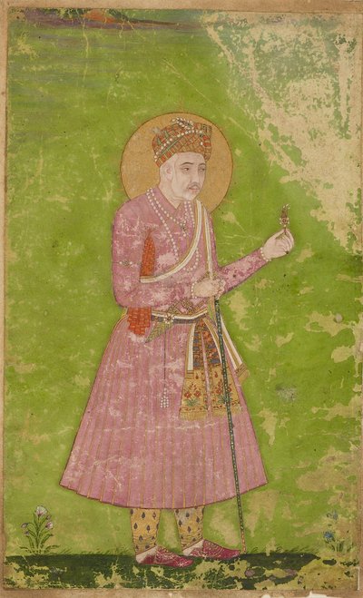 Portret van een man in een roze jama, c1620 door Unbekannt