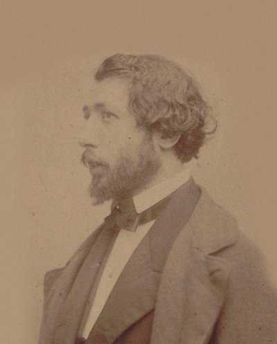 Portret van pianist en componist Charles Wehle 1825-1883, ca. 1865 door Unbekannt
