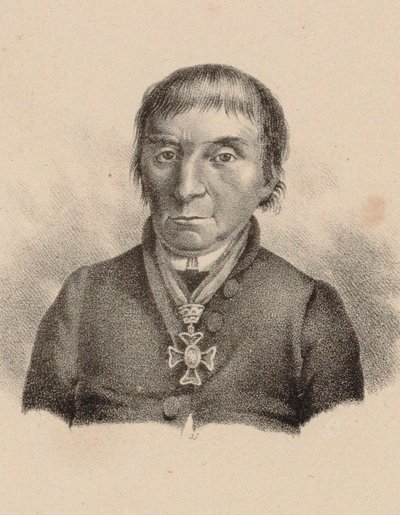 Portret van pianist en componist Maximilian Stadler door Unbekannt