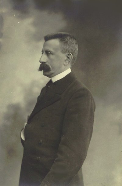 Portret van pianist en componist Moritz Moszkowski door Unbekannt