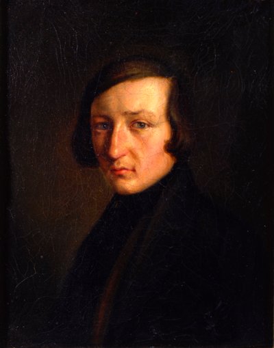 Portret van de Auteur Heinrich Heine, 1840s door Unbekannt