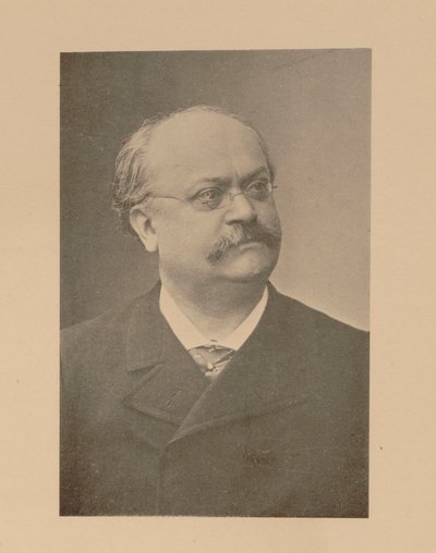 Portret van de componist Charles Lecocq 1832-1918 door Unbekannt