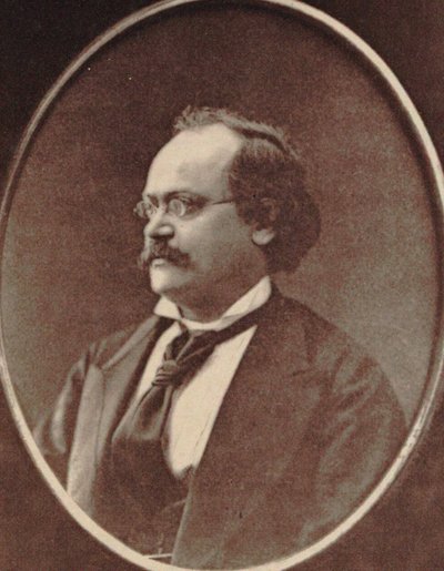 Portret van de Componist Charles Lecocq 1832-1918, 1874 door Unbekannt