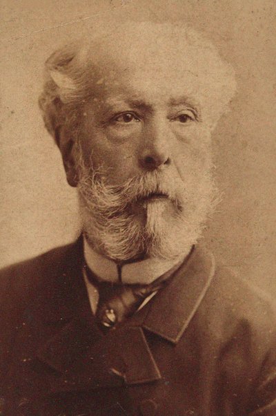 Portret van de componist Édouard Lalo 1823-1892, ca. 1885 door Unbekannt