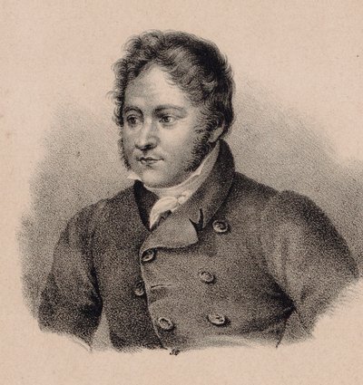 Portret van de componist Johann Bernhard Logier 1777-1846 door Unbekannt