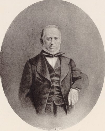 Portret van de componist Saverio Mercadante 1795-1870 door Unbekannt