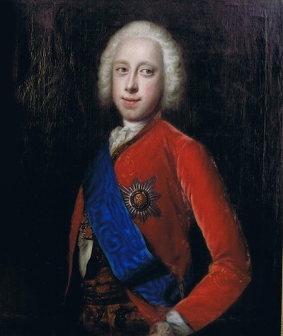 Portret van tsaar Peter III van Rusland 1728-1762, tweede helft van de 18e eeuw door Unbekannt
