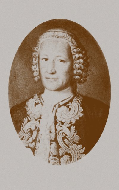 Portret van de architect Savva Ivanovich Chevakinsky door Unbekannt