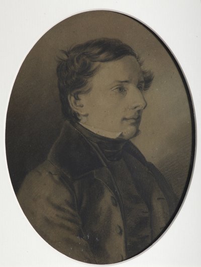 Portret van de auteur en lexicograaf Vladimir Dal 1801-1872 door Unbekannt
