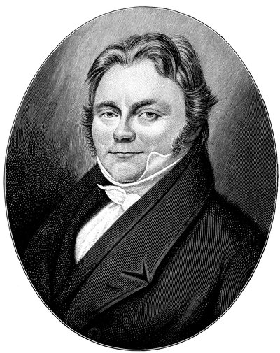 Portret van de chemicus Jöns Jakob Berzelius 1779-1848, 1830s door Unbekannt