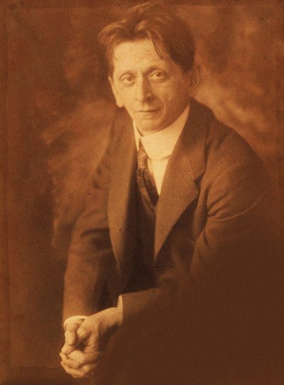 Portret van de componist Alexander von Zemlinsky door Unbekannt