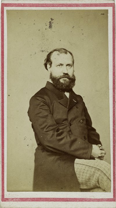 Portret van de componist Charles Gounod 1818-1893, ca. 1865 door Unbekannt