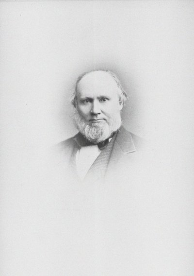 Portret van de componist Edward John Hopkins 1818-1901 door Unbekannt