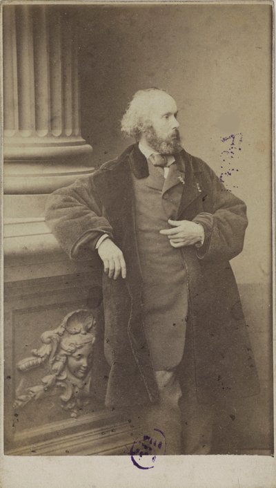 Portret van de componist Félicien David 1810-1876 door Unbekannt