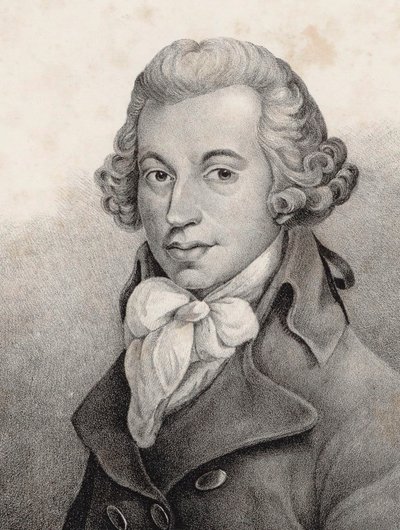 Portret van de componist Ignace Pleyel door Unbekannt