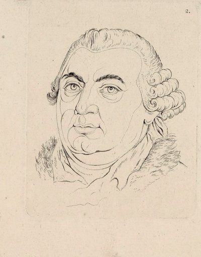 Portret van de componist Niccolò Jommelli door Unbekannt