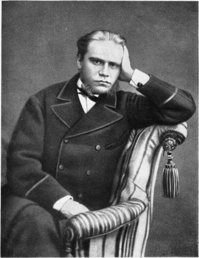 Portret van de advocaat en auteur Anatoli Fyodorovich Koni 1844-1927 door Unbekannt