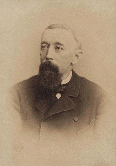 Portret van de librettist en componist Franz Friedrich Richard Genée door Unbekannt