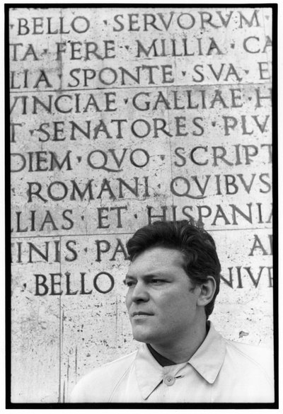 Portret van de schilder Franco Angeli. Begin jaren 1960. door Unbekannt
