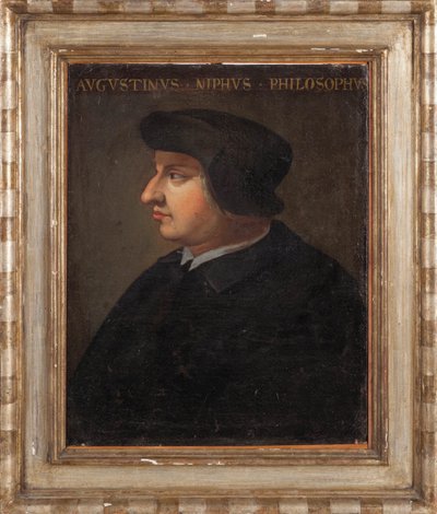 Portret van de filosoof Agostino Nifo door Unbekannt