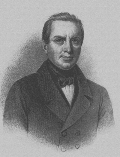 Portret van de dichter Ivan Petrovich Myatlev, begin 19e eeuw door Unbekannt