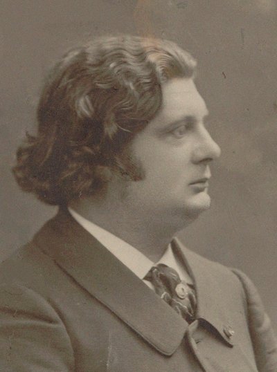 Portret van de violist en componist Eugène Ysaye 1858-1931, 1907 door Unbekannt