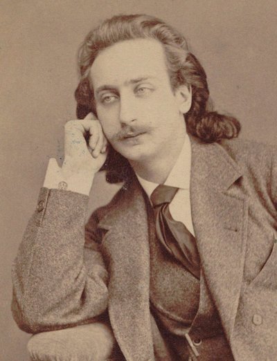 Portret van de violist en componist Henri Ketten 1848-1883 door Unbekannt