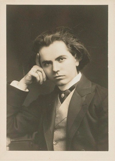 Portret van de violist en componist Jan Kubelik door Unbekannt