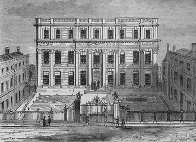 Powis House, Great Ormond Street, Bloomsbury, Londen, c1714 1878 door Unbekannt