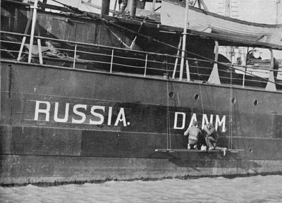 Voorzorgsmaatregelen genomen door neutrale schepen tegen de Duitse onderzeebootdreiging, 1915 door Unbekannt