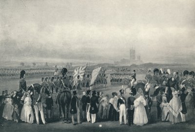 Nieuwe kleuren presenteren aan de 93e Highlanders, 7 oktober 1834, 1834, 1909 door Unbekannt
