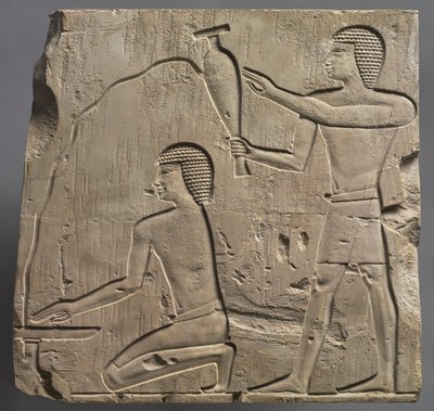 Priesters Voeren Begrafenisrituelen Uit, ca. 667-647 v.Chr. door Unbekannt