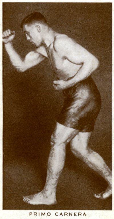 Primo Carnera, Italiaanse bokser, 1938 door Unbekannt