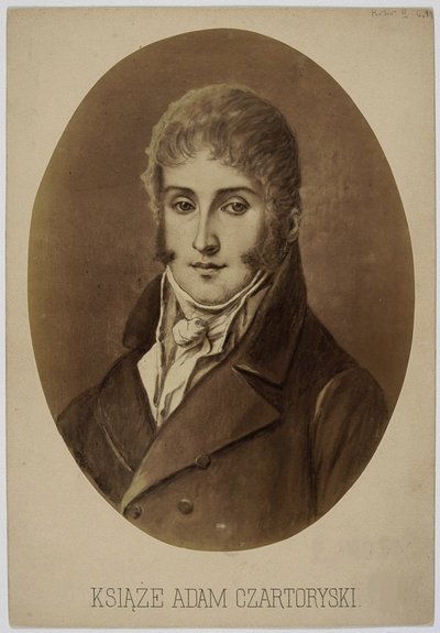 Prins Adam Jerzy Czartoryski 1770-1861 door Unbekannt