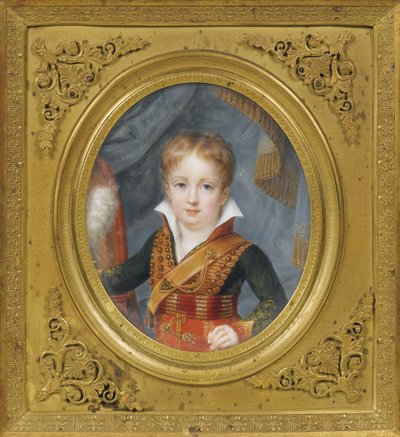 Prins Ferdinand Philippe, Hertog van Orléans 1810-1842 als kind door Unbekannt