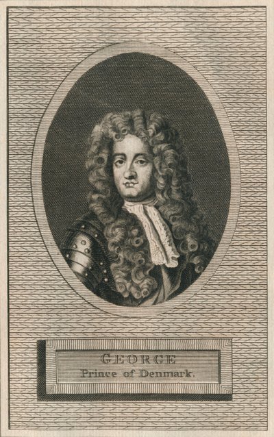 Prins George van Denemarken, echtgenoot van Koningin Anne, 1793 door Unbekannt