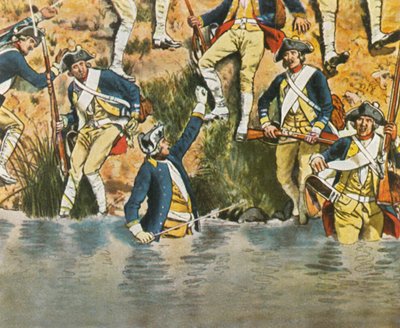 Prins Hendrik bij de Slag om Praag, 6 mei 1757, 1936 door Unbekannt
