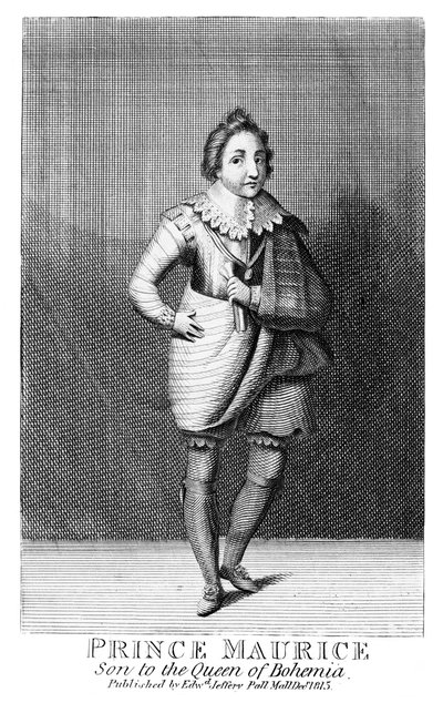Prins Maurits, zoon van de Koningin van Bohemen, 1815 door Unbekannt