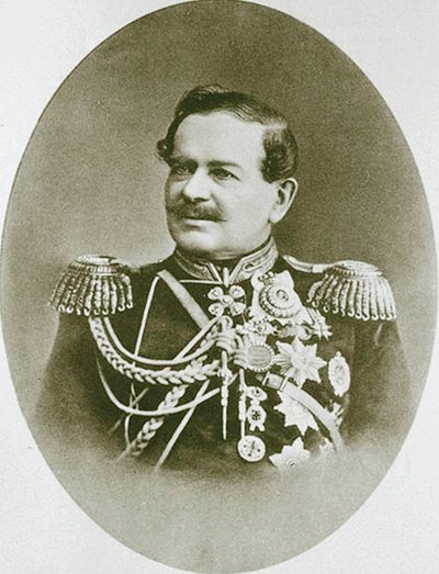 Prins Vladimir Dolgorukov, burgemeester van Moskou, 1873 door Unbekannt