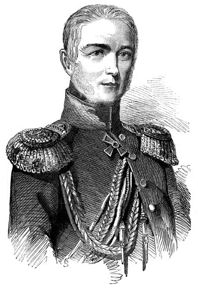 Prins Woronzow, Russische generaal van de troepen in Azië, 1853 door Unbekannt