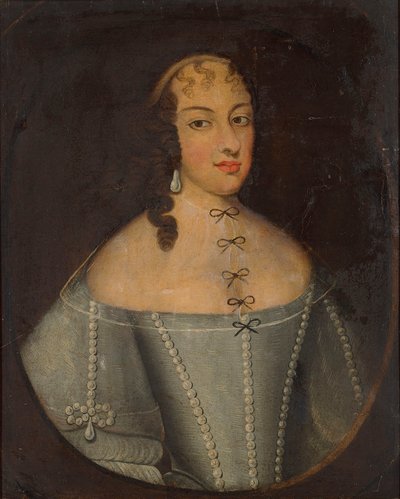 Prinses Margaret Yolande van Savoye 1635-1663, Hertogin van Parma, 17e eeuw door Unbekannt