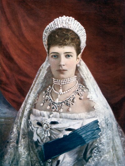 Prinses Marie Sophie Frederikke Dagmar, Weduwe Keizerin van Rusland, eind 19e-begin 20e eeuw door Unbekannt