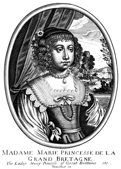 Prinses Mary 1631-1660 door Unbekannt
