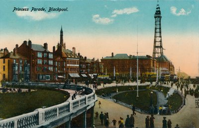 Princess Parade, Blackpool, c1915 door Unbekannt