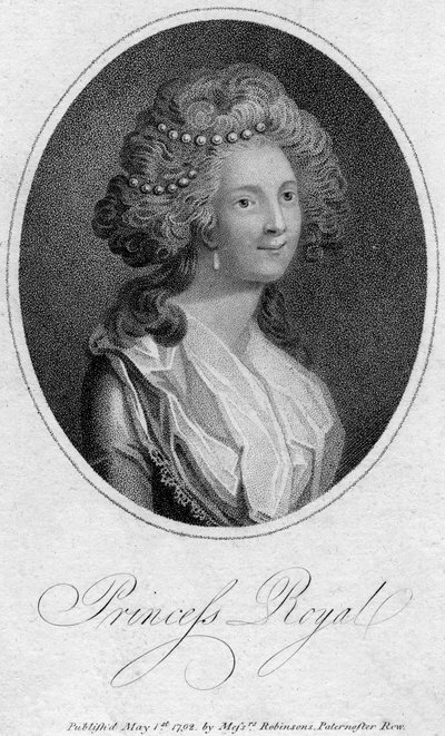 Prinses Royal, 1792 door Unbekannt