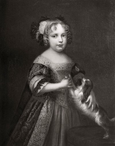 Prinses later Koningin Anne, ca. 1670-1675 1906 door Unbekannt